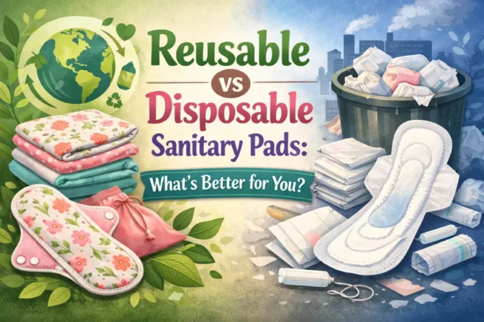 Reusable vs Disposable Sanitary Pads Reusable vs Disposable Sanitary Pads