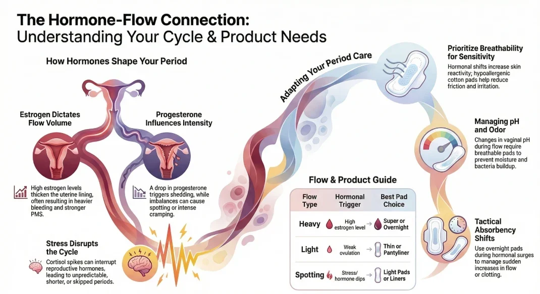 How Hormonal Shifts in Your Period Symptoms