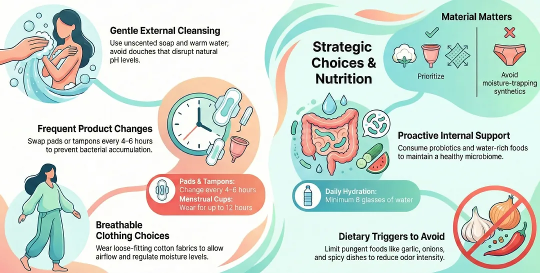 How to Prevent and Eliminate Period Odor