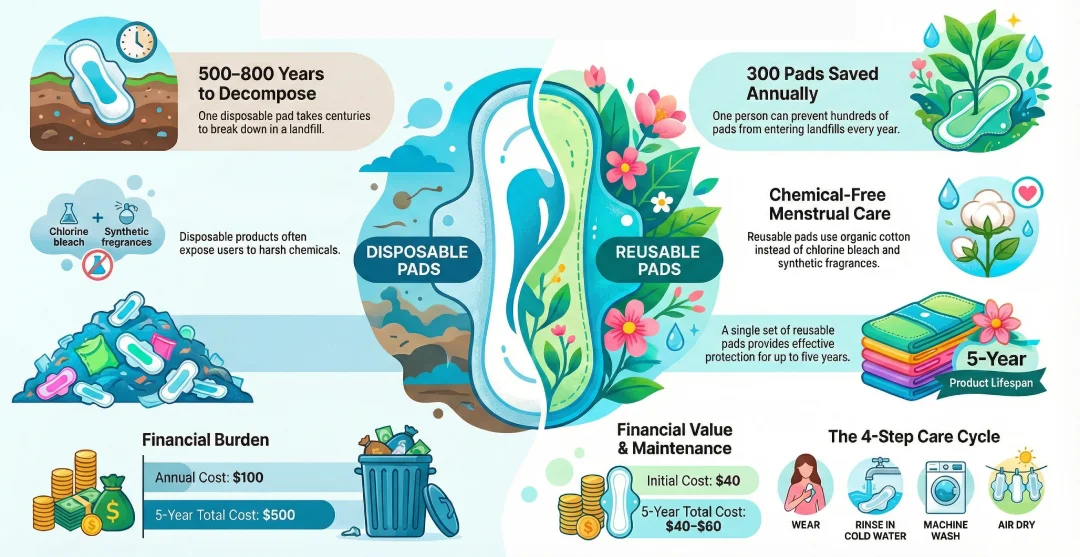 Why Reusable Pads Are Better